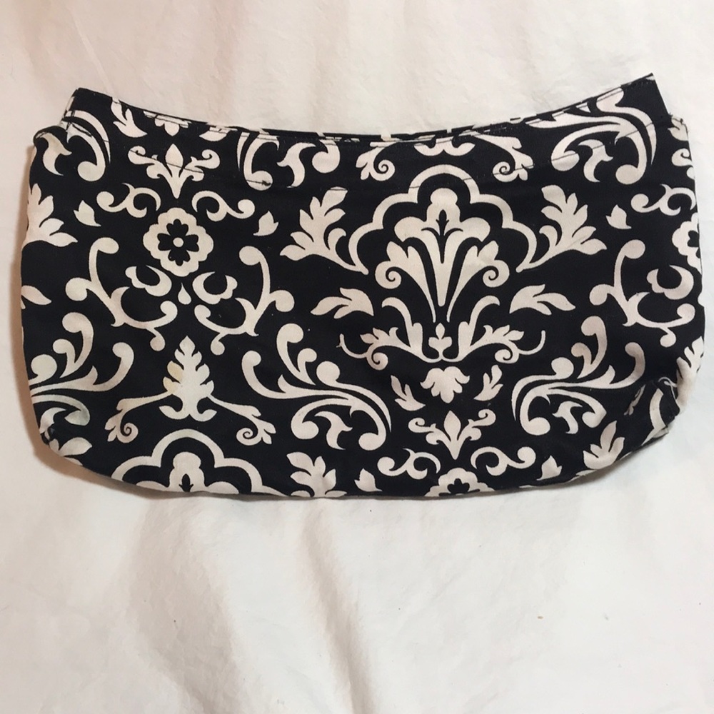 Thirty-One Fitted Skirt in Black Parisian Pop